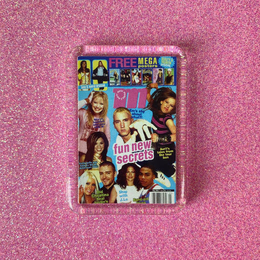 M Magazine Magnet