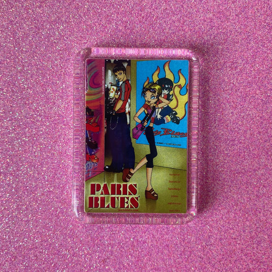Paris Blues Magnet
